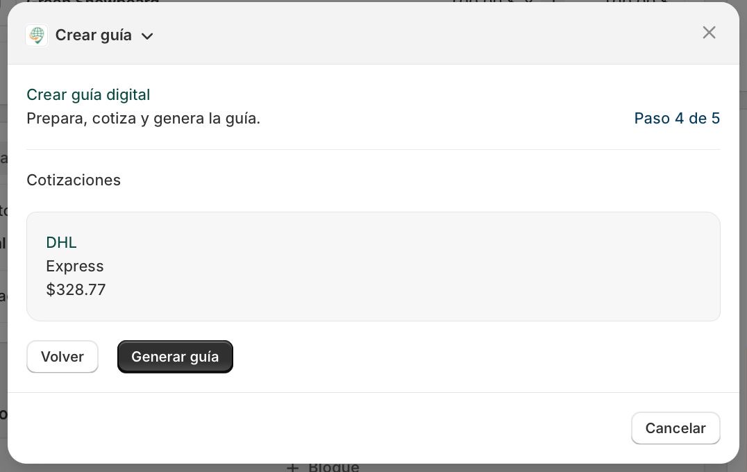 Paso 4 · Cotización