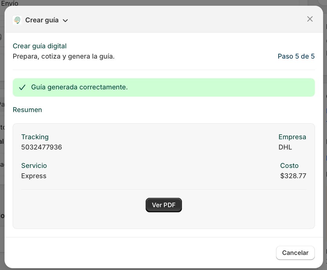 Paso 5 · Guía generada